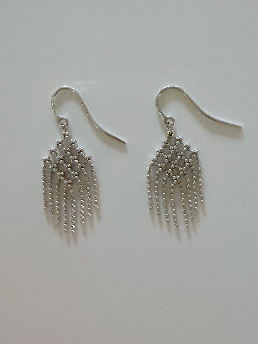 Retired Tiffany & Co. 18k white gold Earrings